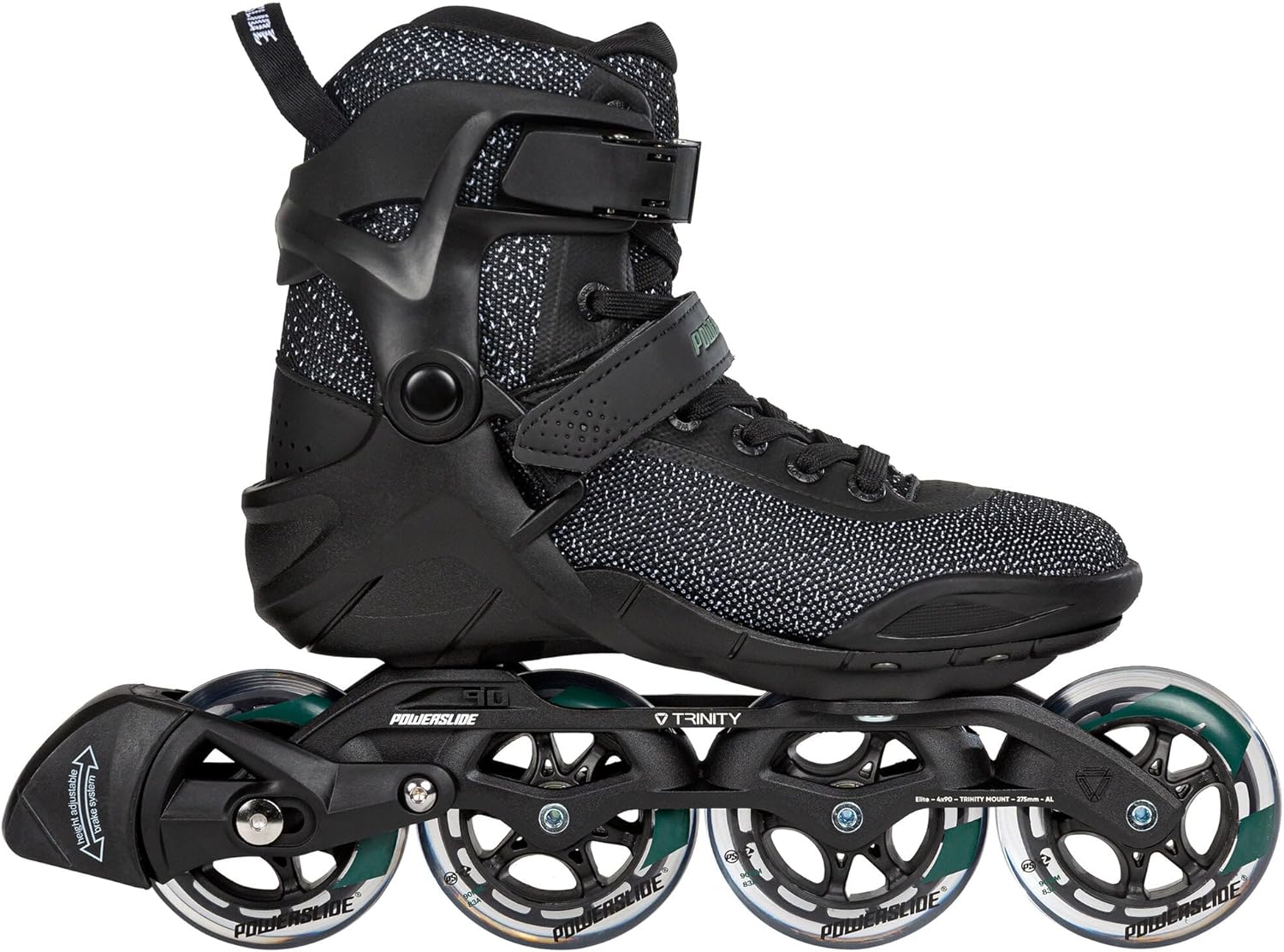 Powerslide Phuzion Enzo BW 90 Inline Skates Fitness for Men and Women