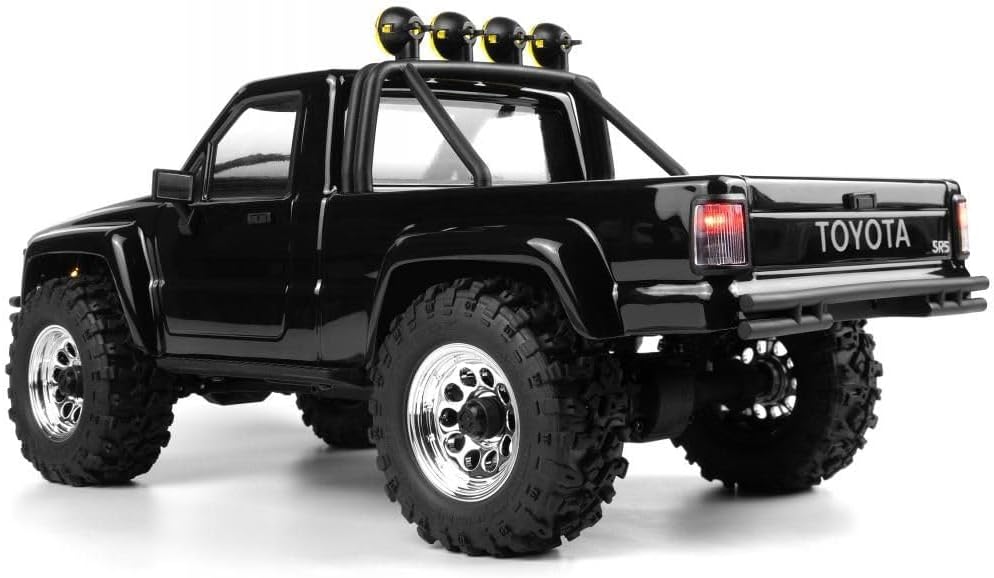 HPI Racing 160802 - Venture18 1985 Toyota Hilux 1/18 Brushless Crawler RTR Black