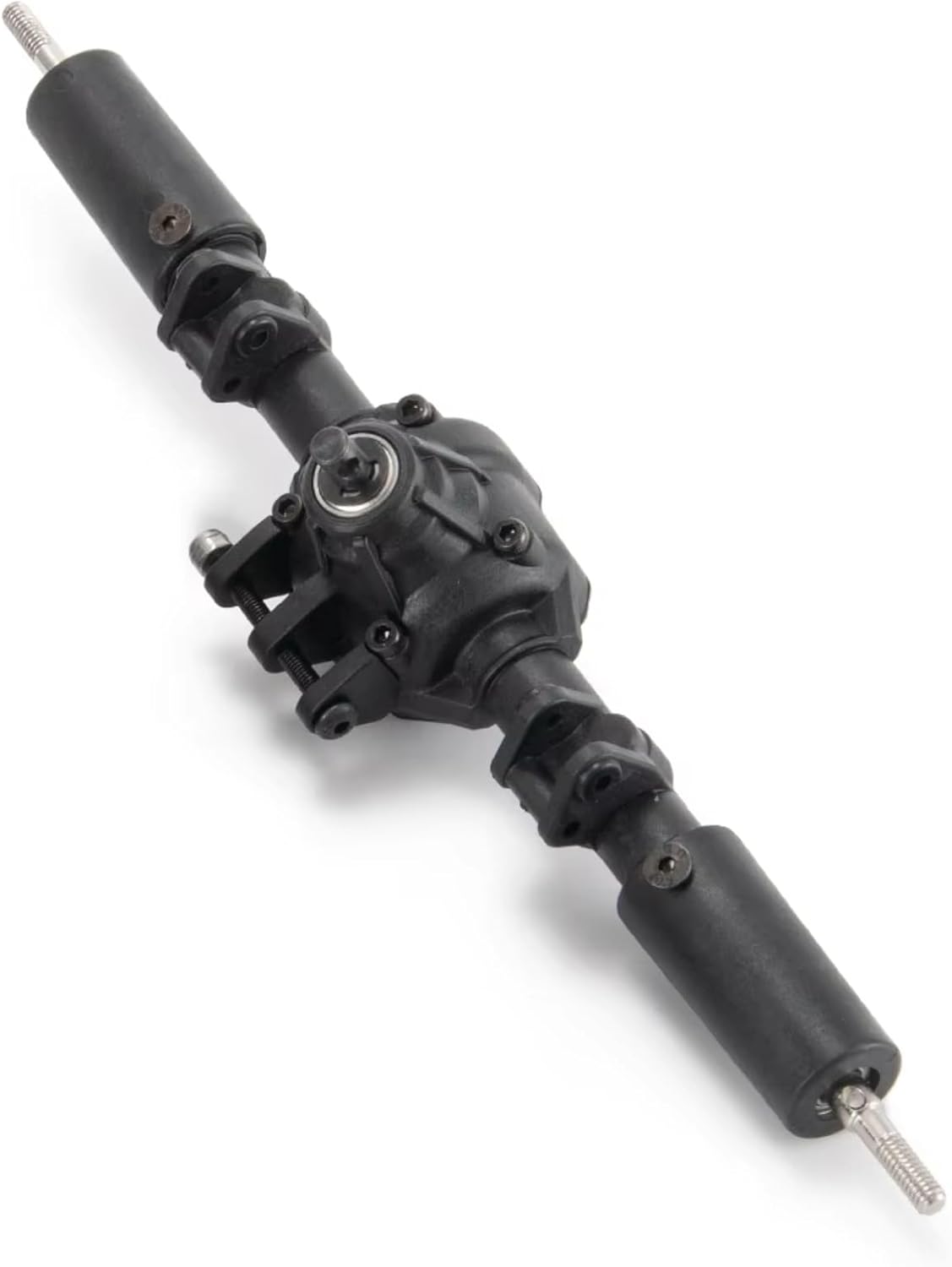 RC Front Rear axle Compatible with Axial for SCX10 II 90027 90028 90046 90047 1/10 RC Crawler Cars Upgrade Parts Complete Front Rear Axle Differential Lock(1set)