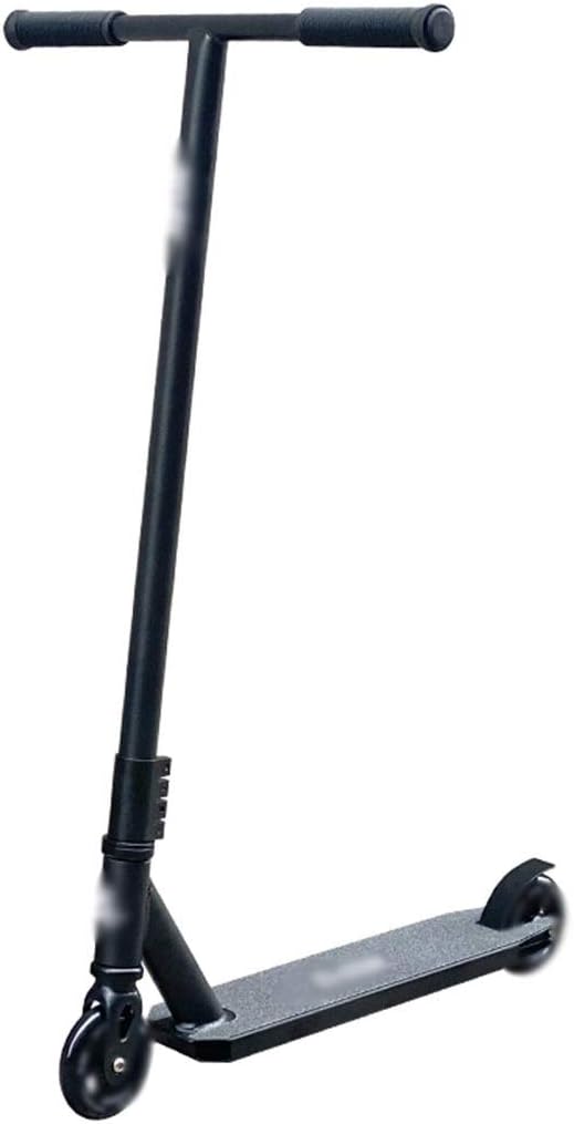 Scooters Adult High-end Scooter, Professional Racing Kick Scooter, Sport Scooters for Teenager, Freestyle Trick Scooters (Color : Black, Size : 49 * 55 * 94cm)