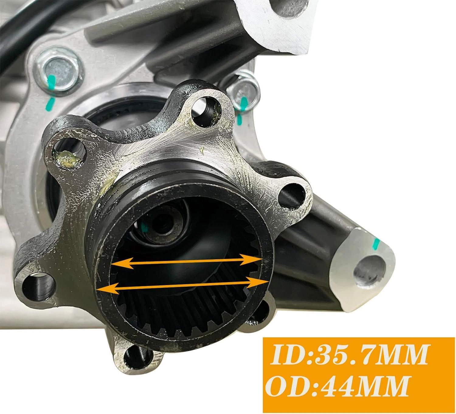 Differential Rear Gear Box Compatible with HiSUN UTV 700 500 MSU 700 500 YS700 INCLUDING MASSIMO, SUPERMACH, COLEMAN, BENNCHE,MENARDS YARDSPORT