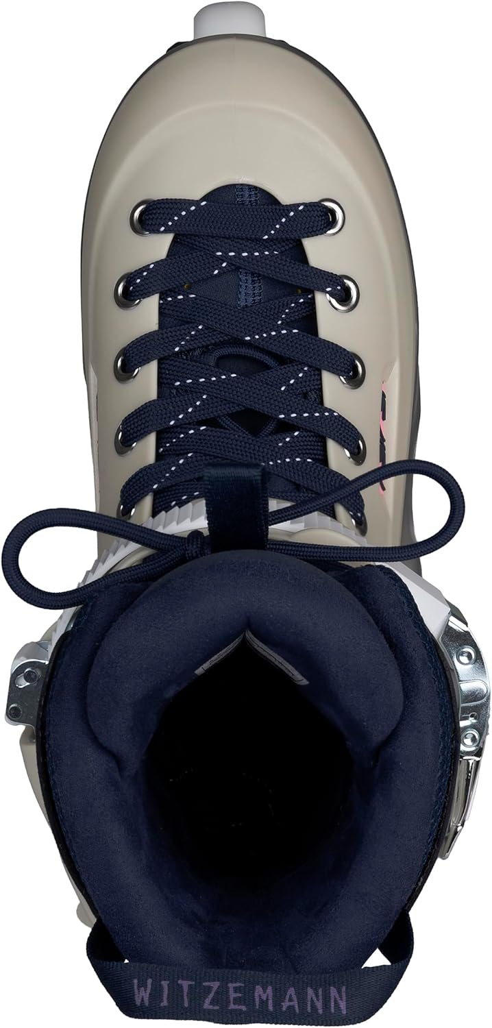 USD Sway Witzemann II Aggressive Skates - Men's Inline Skates for Street & Park - with IQON AG60 Rail, 57 mm 92A Wheels, ABEC 9 Ball Bearings & MYFIT Liner - Grey/Blue