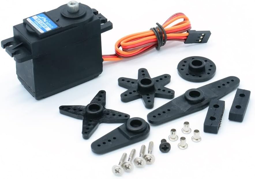 Replacement Part For Servo PS-5513MG 13kg High Precision Metal Gear Analog Standard Servo For 1:8/1:10 RC Car - (Color: 6PCS)