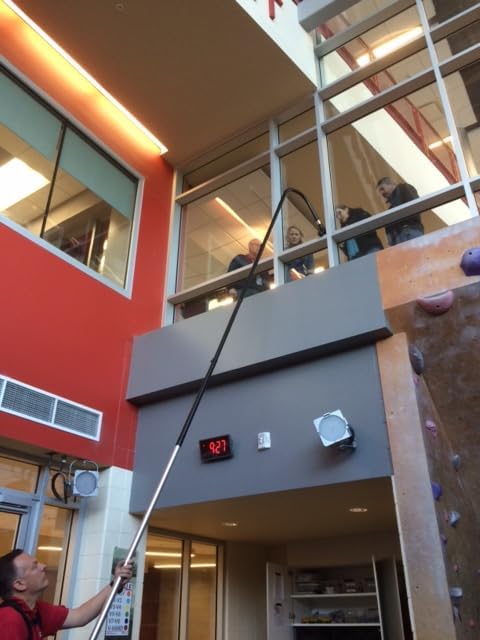 Cen-Tec Systems 90903B 21 Foot High Reach Vacuum Attachment Kit with Carry Bag, Black