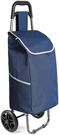 Collapsible Wagon Cart with Wheels Foldable Folding Wagons Carts Silent Universal Wheels,Folding Wagon Shopping Cart Portable Shopping Cart Small Pull Cart Folding Trolley for Laundry, Groce