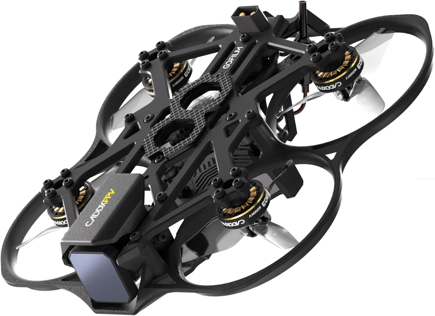 Caddxfpv Walksnail Gofilm 20 FPV Drone – 4K/60FPS Moolight Kit,Supports with camera for 4k recording,160° FOV micro drone with camera,Lightweight 115g racing drone,22ms Low Latency,ELRS Receiver,for Indoor & Outdoor FPV Flying