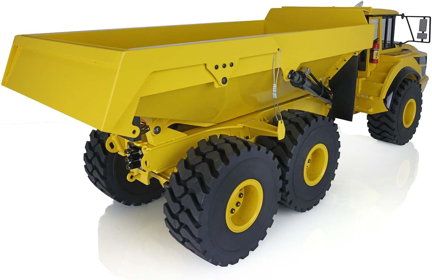 TOUCAN RC HOBBY 1/14 6 * 6 Metal Hydraulic Lifting RC Articulated Truck Dumper Tipper RTR Model