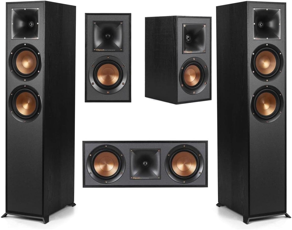 Reference 5.0 Home Theater System Bundle with 2x R-620F Floorstanding Speaker