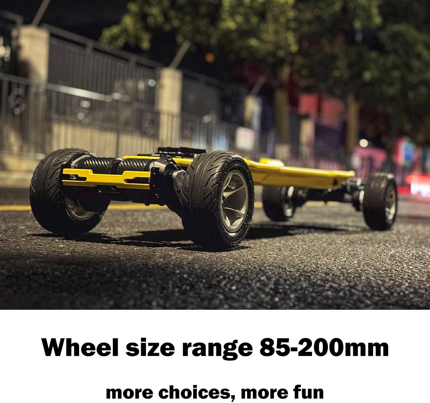 Exway Atlas All-Terrain Off Road Electric Skateboards, Top Speed of 35 Mph, 24 Miles Range Mountain Board, Optional AUXPack Battery, Professional Electric Longboard for Adults