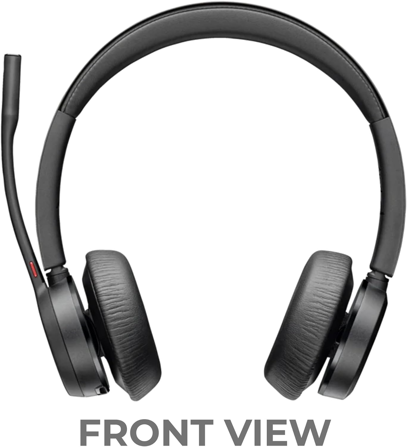 Poly Voyager 4320 UC Wireless Bluetooth Duo Headset (USB-A) Teams Version with Charge Stand - Global Teck Bundle with Microfiber Cloth - Deskphone, PC/Mac, Works with Zoom, RingCentral, 8x8, Vonage