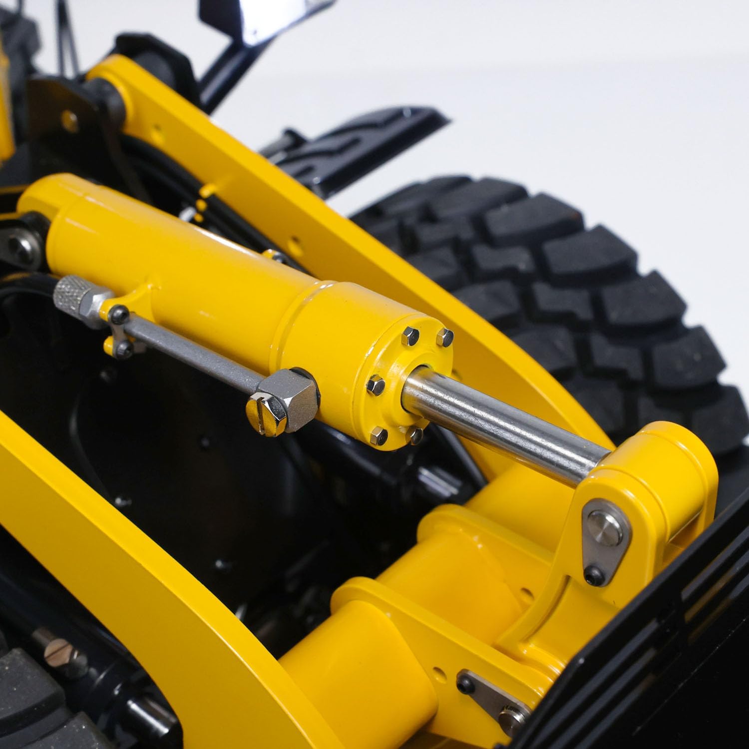 TOUCAN RC HOBBY 2Speed Metal 1/14 RC Hydraulic Loader WA480 Heavy Construction Machine Differential Lock Quick Coupler Fork Light Sound ST8 for Ages 14+