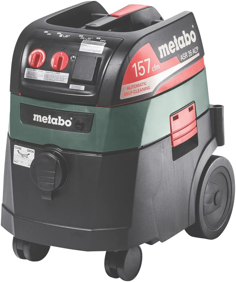 Metabo ASR 35 AutoCleanPlus 11 AMPS 9 Gallon AutoClean HEPA All-purpose Vacuum Cleaner 157 CFM (602057800)