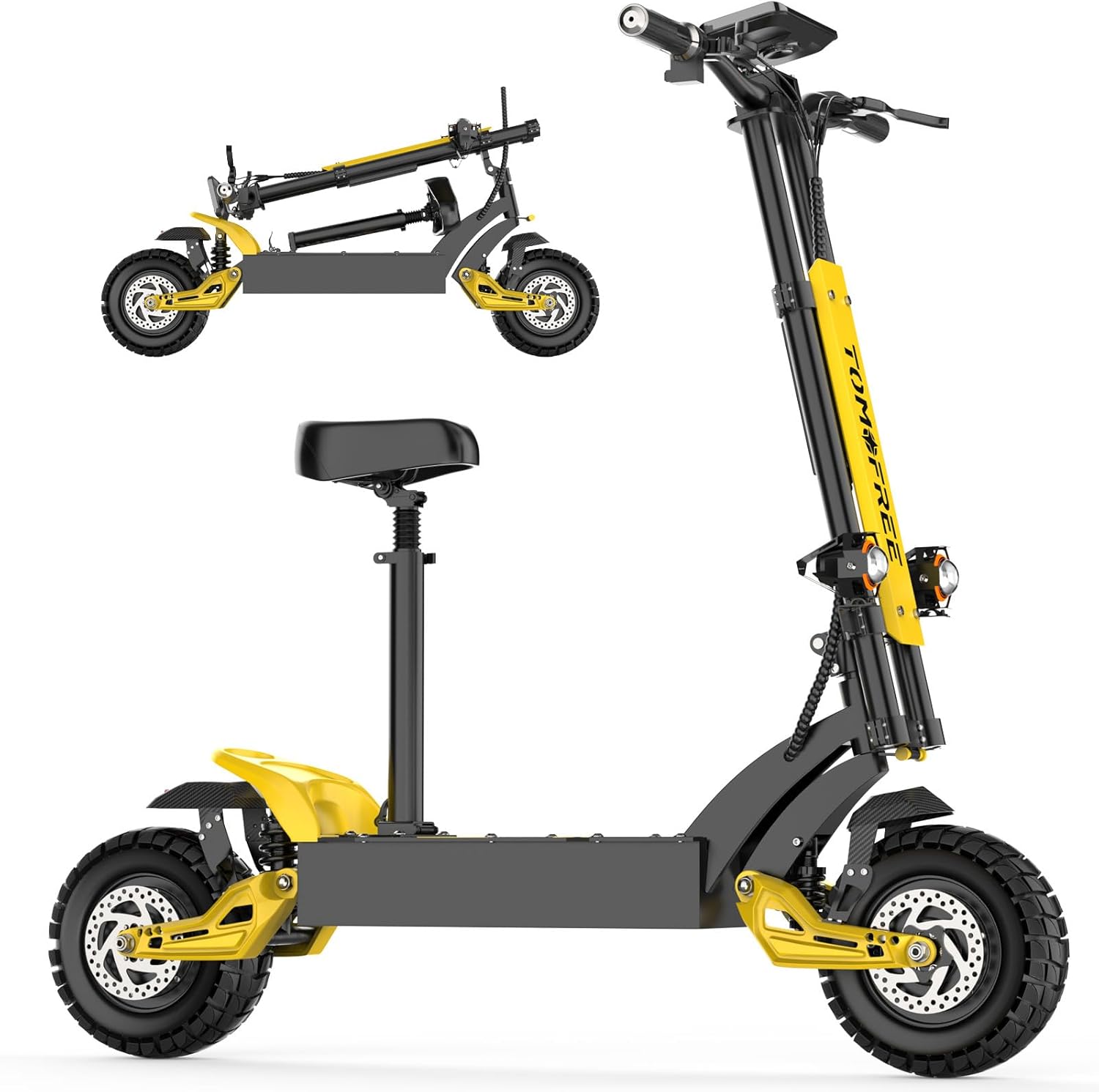 Electric Scooter Adults,1500W Motor, 48V 15/20Ah Battery, 31MPH Max Speed, 30Mile, Foldable E Scooter for Kids Ages 10-14, 267 lbs/11
