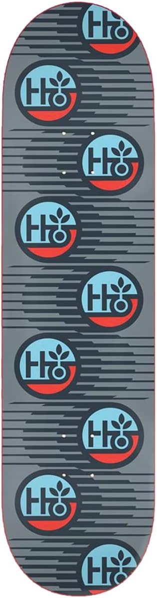 Habitat Pod Contour Medium Skateboard Deck -8.0 - Assembled AS Complete Skateboards