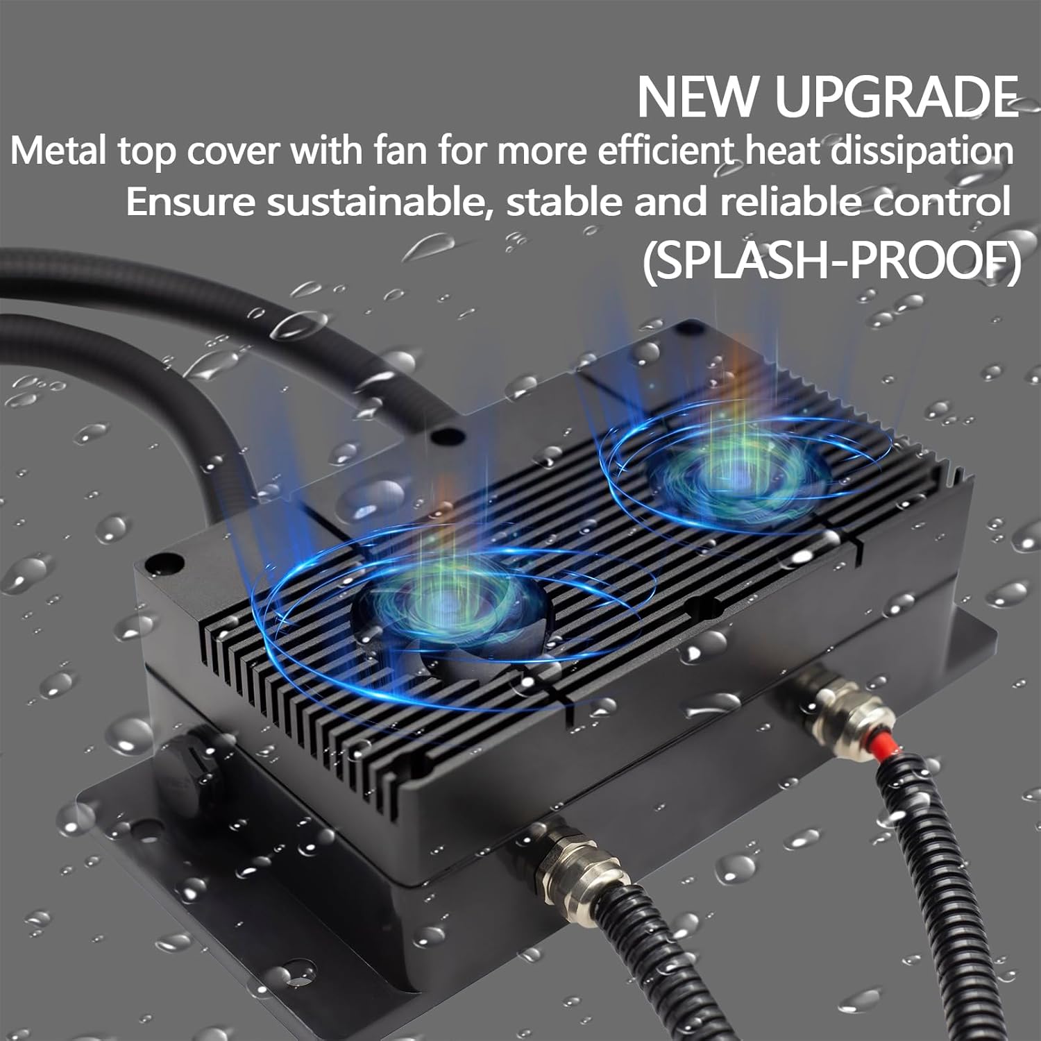 New 12V Underwater Thruster U92 Set With Cooling Fan,RC and ESC,47.2LBS Thrust Brushless Motor,for Kayaks,Inflatable Boats,Paddle Boards,Fishing Boats