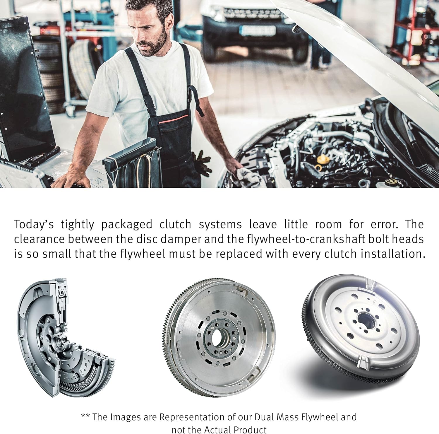 SchaefflerLuK DMF063 Dual Mass Flywheel, OEM Dual Mass Flywheel, LuK Replacement Clutch Parts