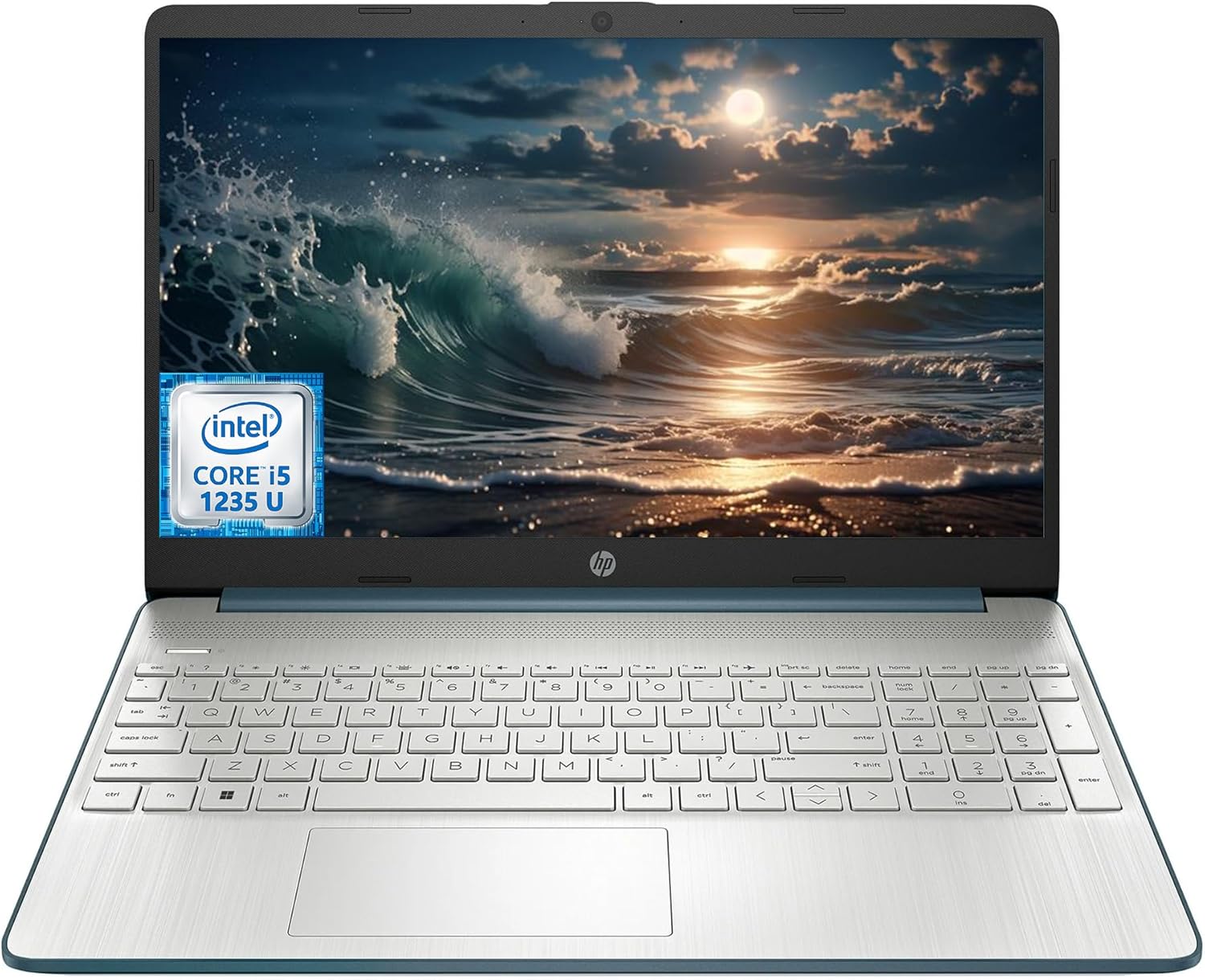 HP 15.6 inch FHD Flagship Business Laptop, 32GB RAM, 1TB SSD, 12th Gen Intel 10 Core i5-1235U(Up to 4.4GHz Beat i7-1195G7), Bluetooth, Wi-Fi 5, Numeric Keypad, Win 11H, KyyWee Accessories, Blue