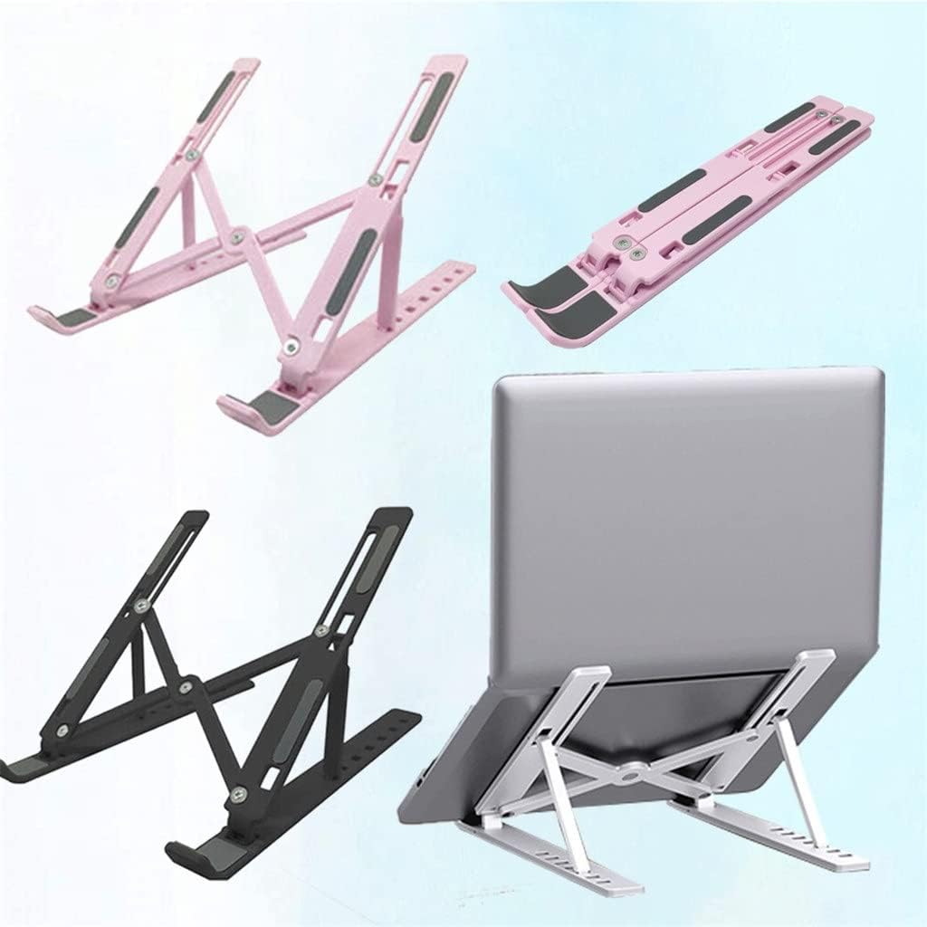 Portable Adjustable Laptop Stand Support Base Suitable for Computer Laptop Stand Desk Folding Computer Desk (Color : E, Size : 4.5 * 24cm) (D 4.5 * 24cm)