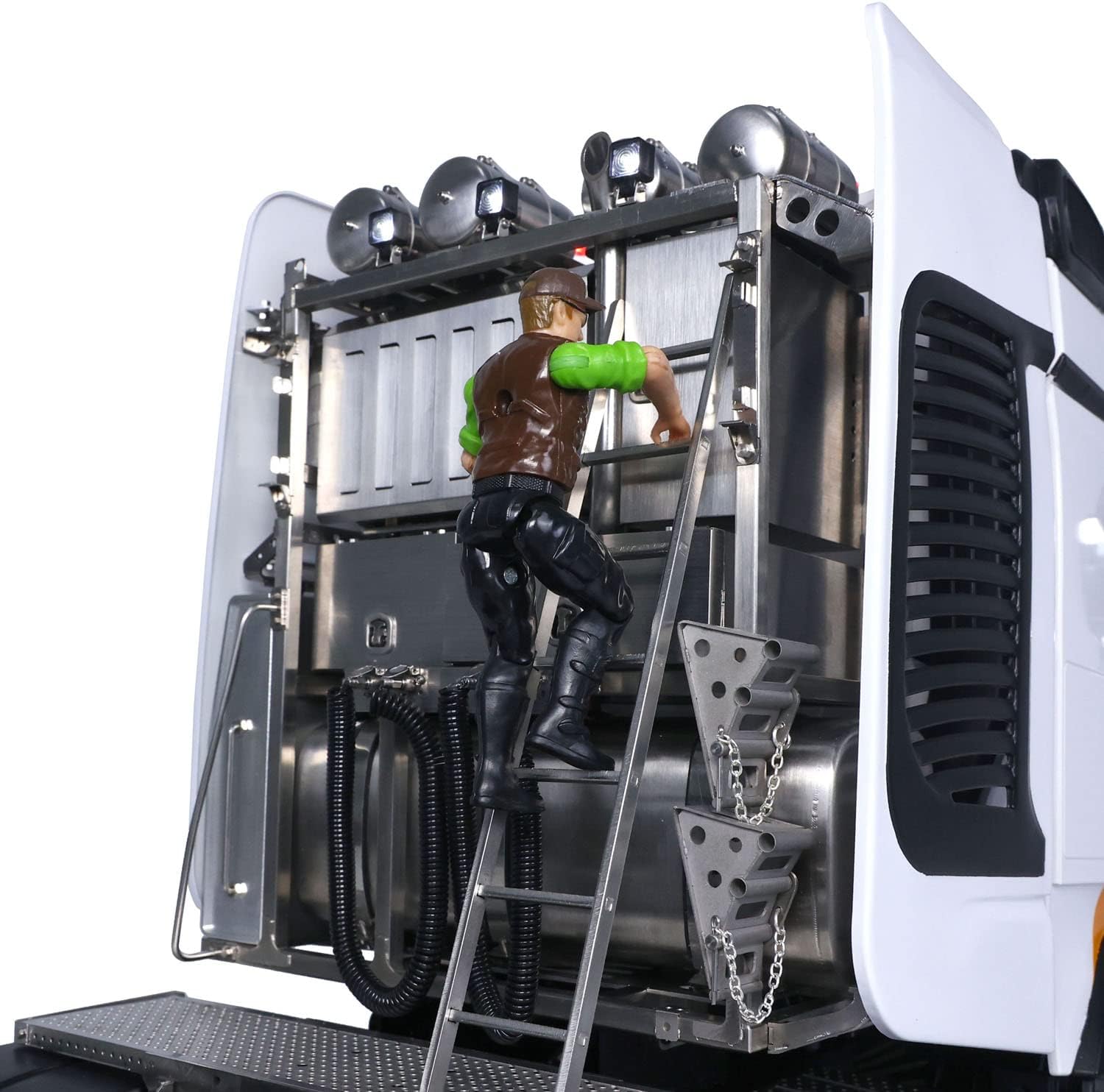 TOUCAN RC HOBBY 1/14 LESU Metal RTR DIY RC Tractor Trucks for Remote Control Cars