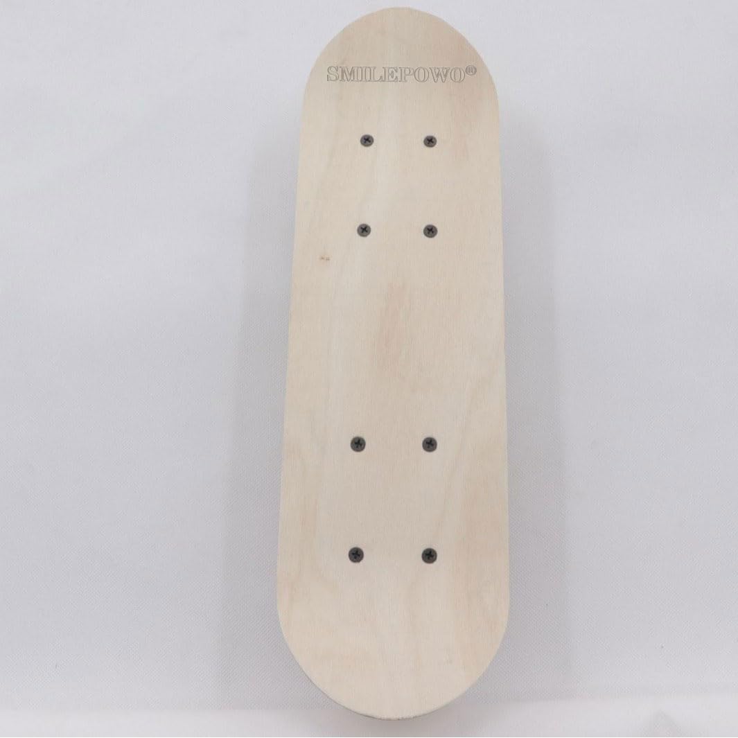 SmilePowo Blank Skateboard for Kids