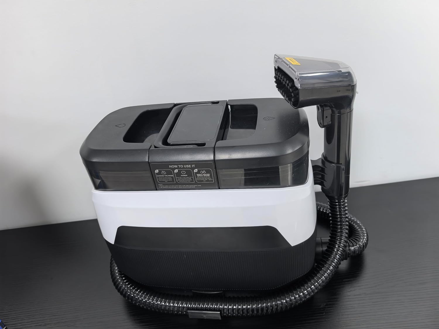 MR IRONSTONE Steam Cleaner, Wet Vacuum Cleaner with Water Tank