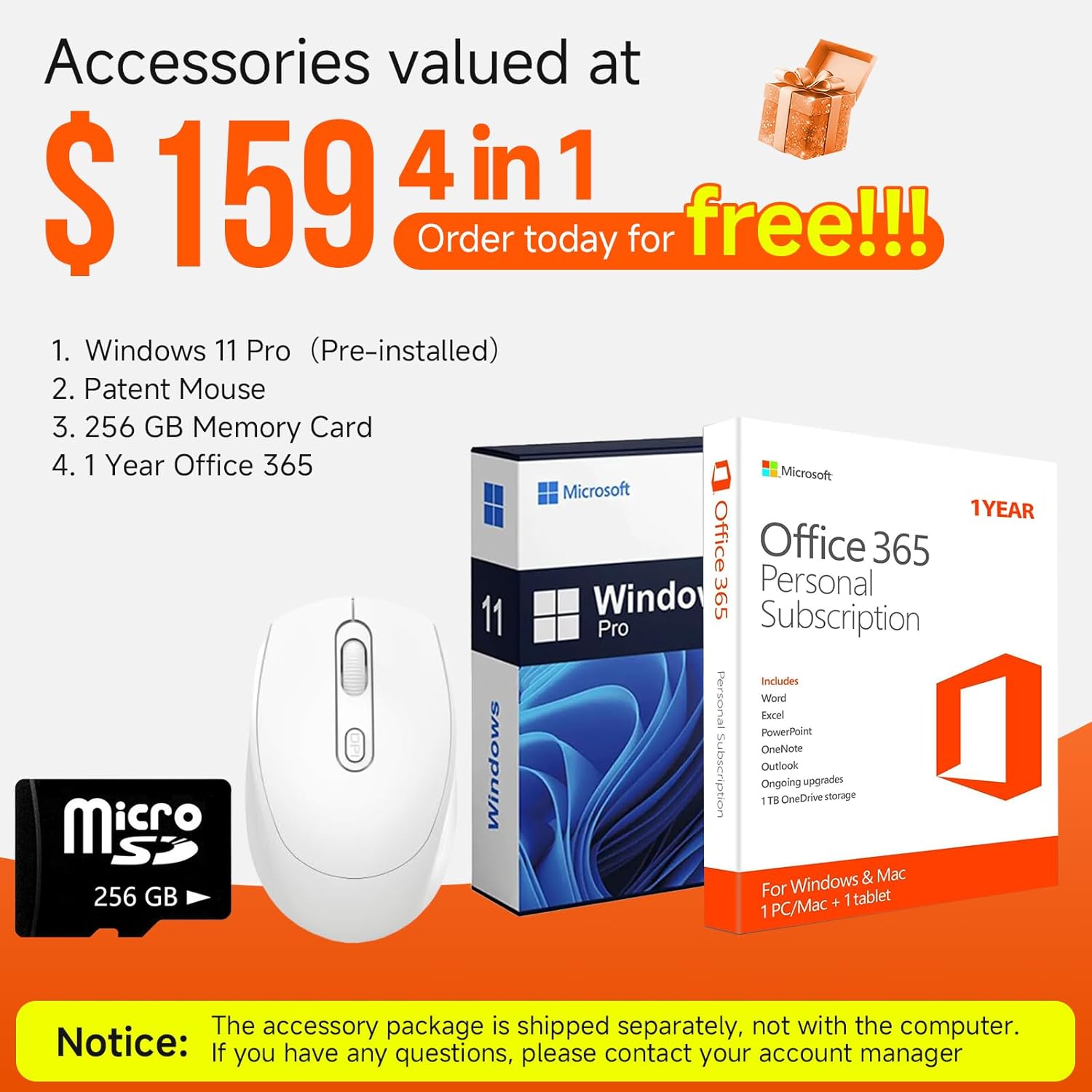 HP 2025 Laptop, Intel 4-Core N150, 1-Year Office 365, 14