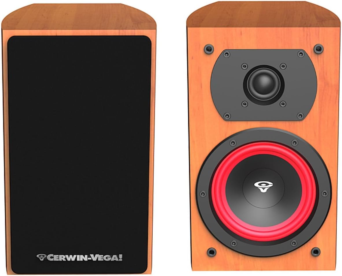 Cerwin Vega!LA Series 6.5” 2-Way Bookshelf Speakers (Pair) - LA165C