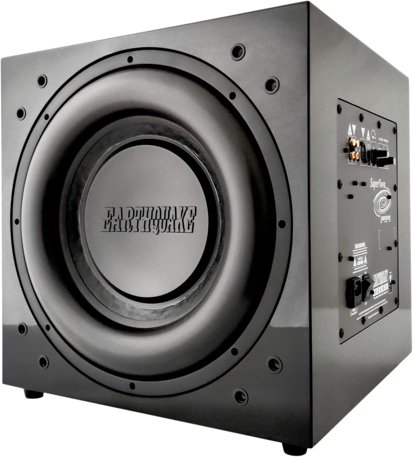 EARTHQUAKE Sound Supernova Luminous LU-15 15-Inch Powered Subwoofer with SLAPS V2 Passive Radiator