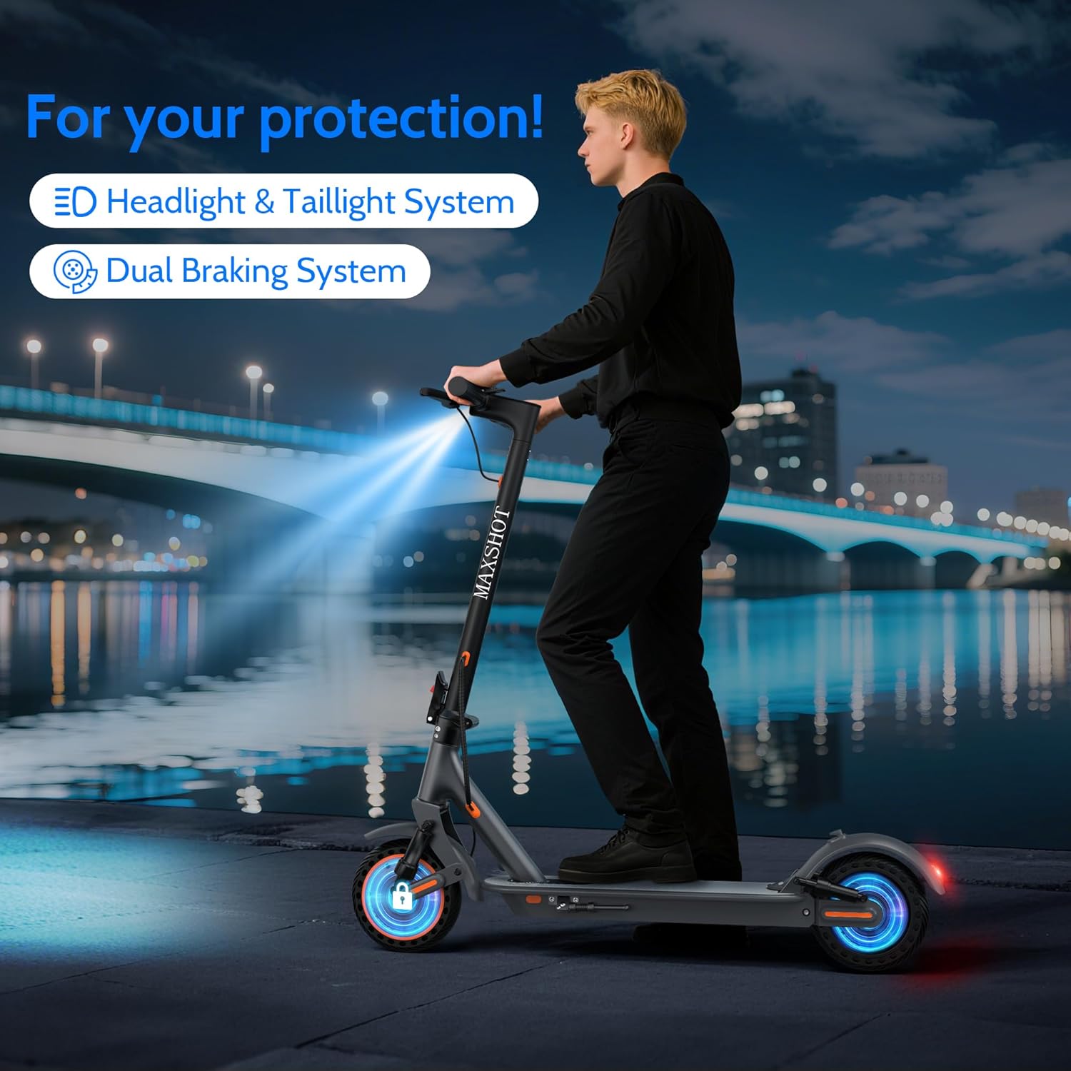 Maxshot Electric Scooter, 8.5