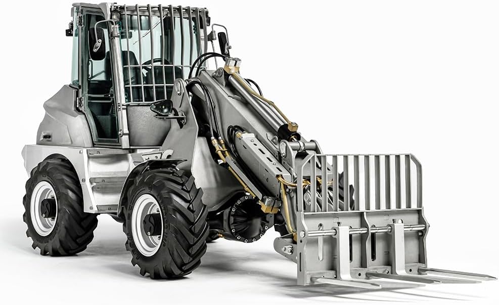 TOUCAN RC HOBBY 1/14 LESU RC Hydraulic Fork Loader AT1050 Radio Control Telescopic Arm Car Kits