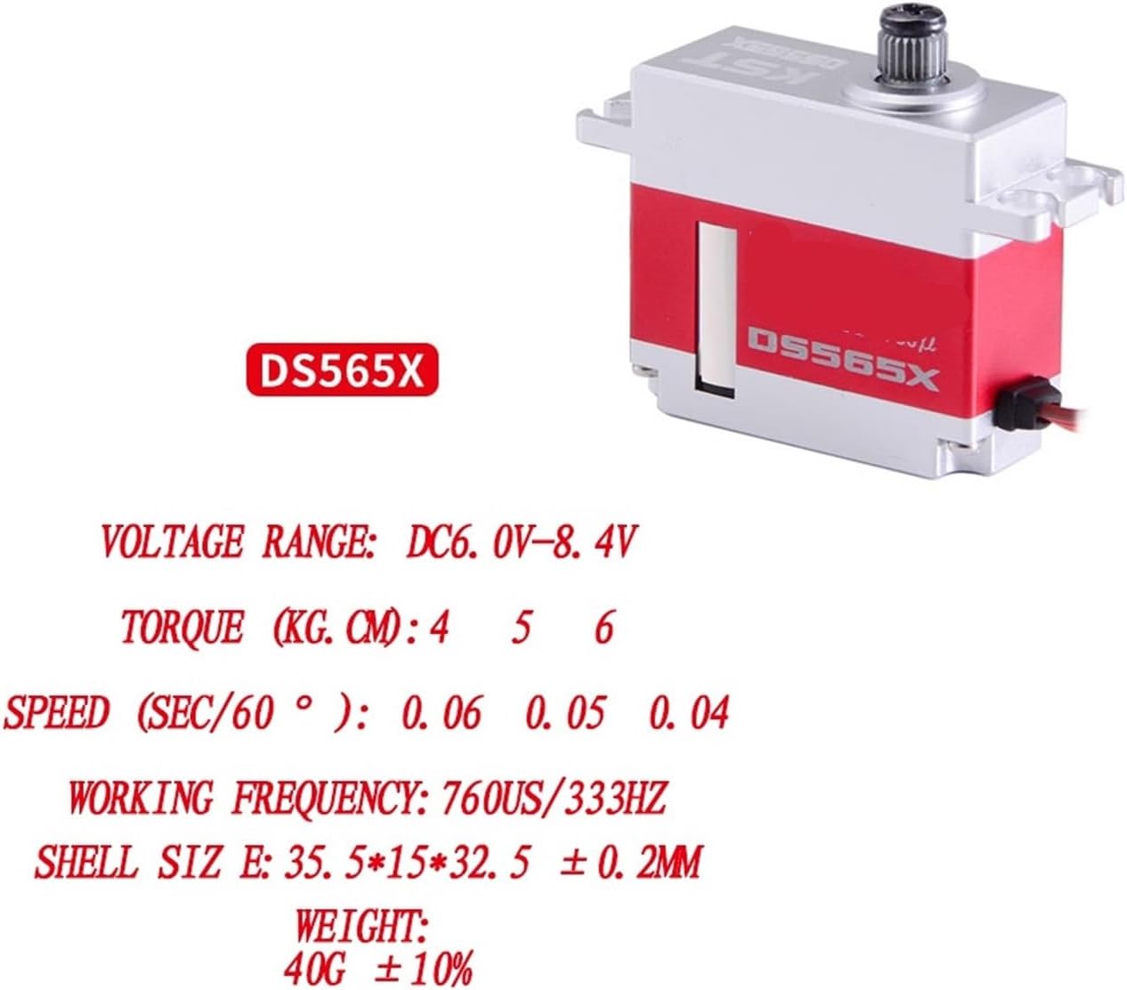 DS215MG DS315MG DS525MG DS589MG DS 725MG DS565X Slant Plate Tail Lock servo(DS725MG)