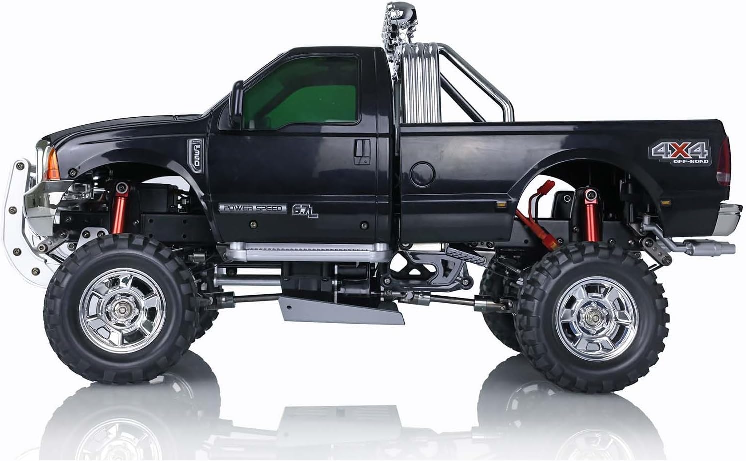 TOUCAN RC HOBBY US in Stock Hengguan 110 RC Hg Pickup Truck P410 4Wd Rally Racing Crawler Car 2.4G Radio Motor ES