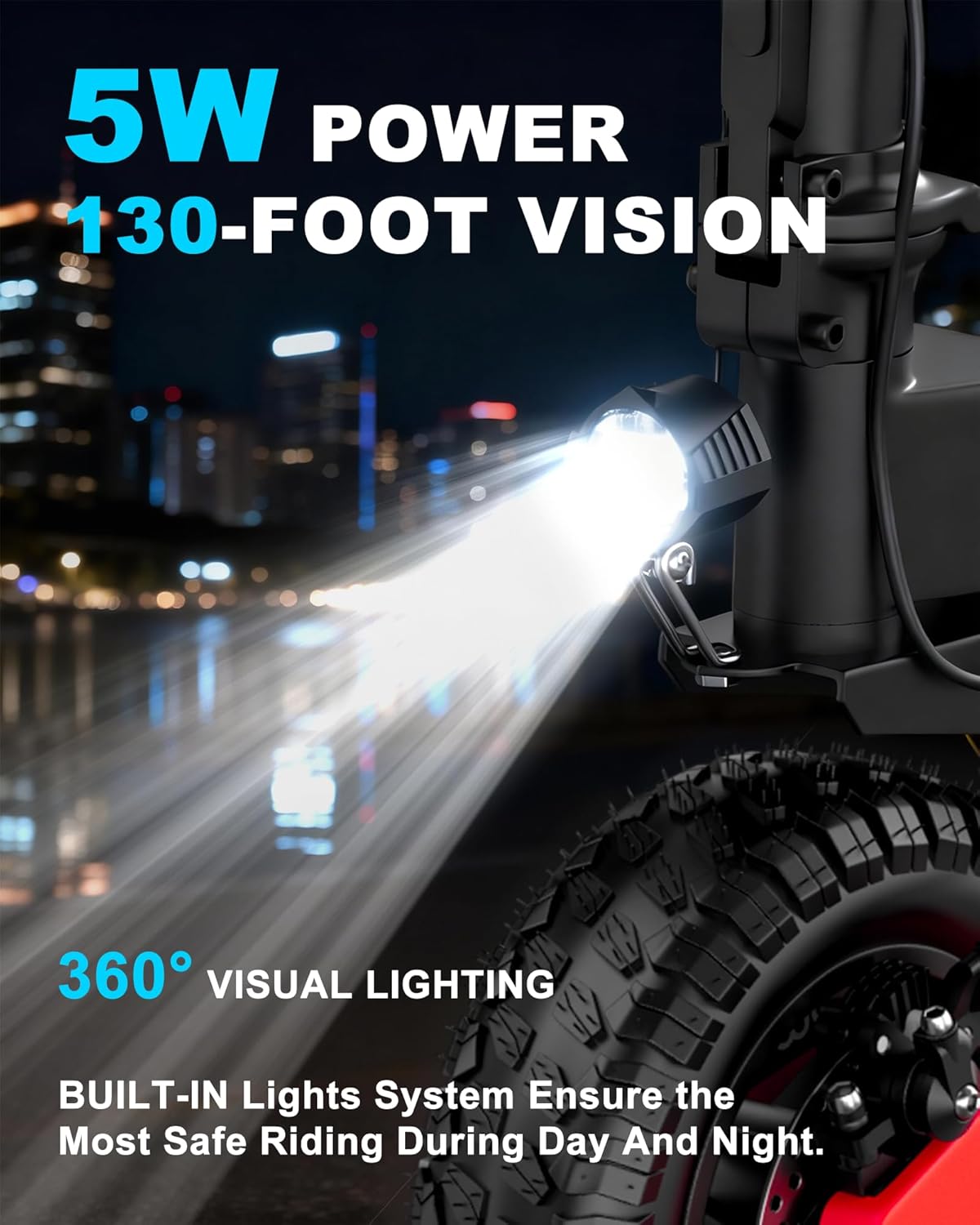 Electric Scooter Adults, 1200W/2400W, Up to 31MPH/40MPH, 25/45Miles Fast E-Scooter with 11