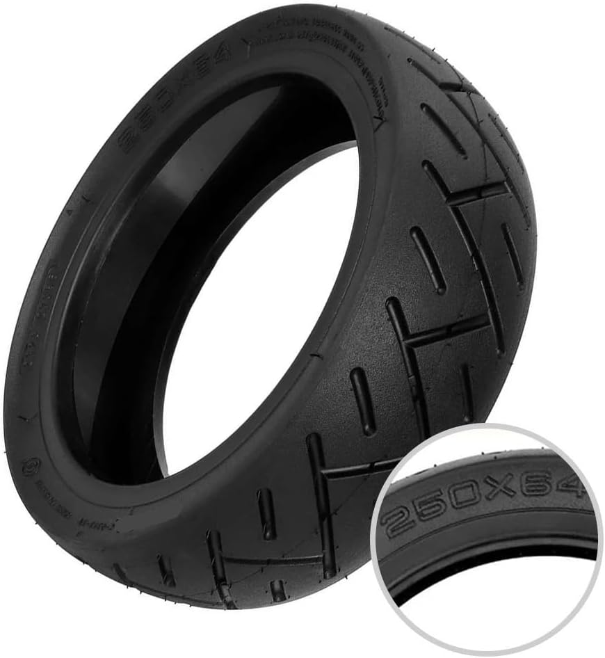 Motorized Scooter 10 Inch 250x64 Self-Repair Tubeless Tyre for X 4Ultra Built-in Live Glue Tire Electric Scooter Accessories Motorized Scooter