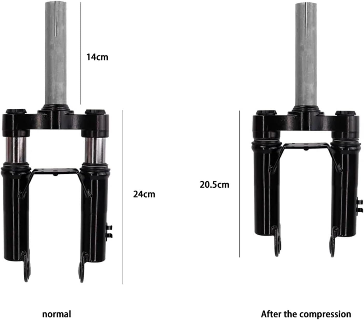 Replacement Electric Scooter Front Tube Shock Absorption Parts for Xiao-mi M365 Pro Front Fork Shock Absorber Front Fork