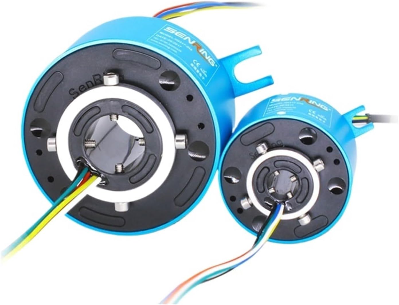 H Slipring Electric Slip Ring Diameter 12.7mm 25.4mm 38.1mm 50mm 6/12/18/24Channel 2A Slip Ring Rotary Joint(50X119mm 24CH 2A)