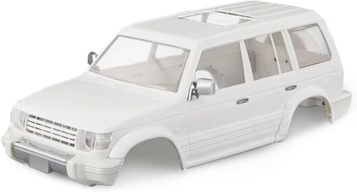 RC Upgrade Accessories for Axial for SCX10 II for Pajero V33/V43 90046 90047 1/10 RC Car Crawler Complete Hard Plastic Body Kit 313mm Wheelbase