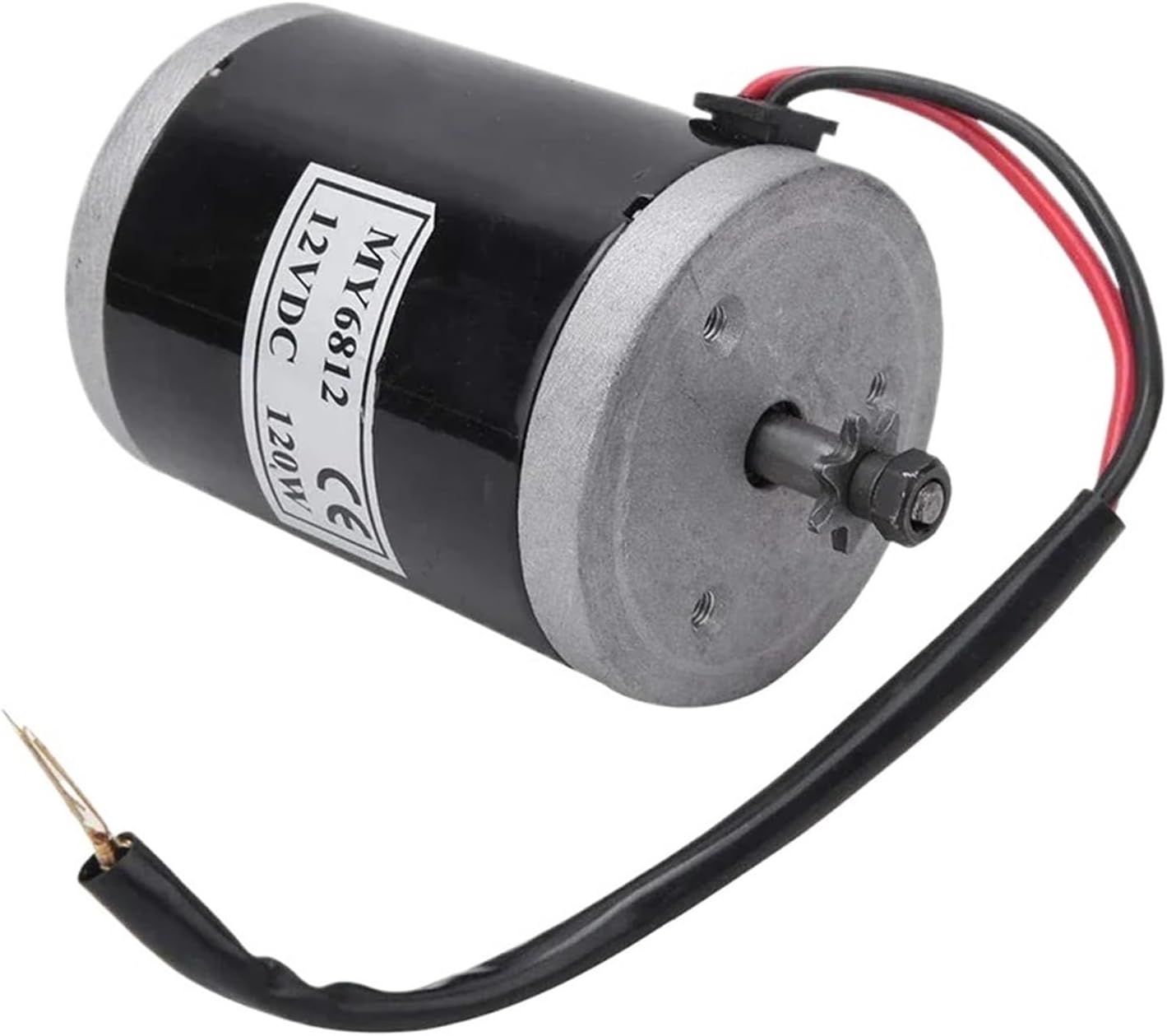 MY6812 150W 120w 100W DC 12V/24V high speed motor, small dc brush motor, Brush Motor with belt pulley Compatible With Electric Motor(150W_24V)