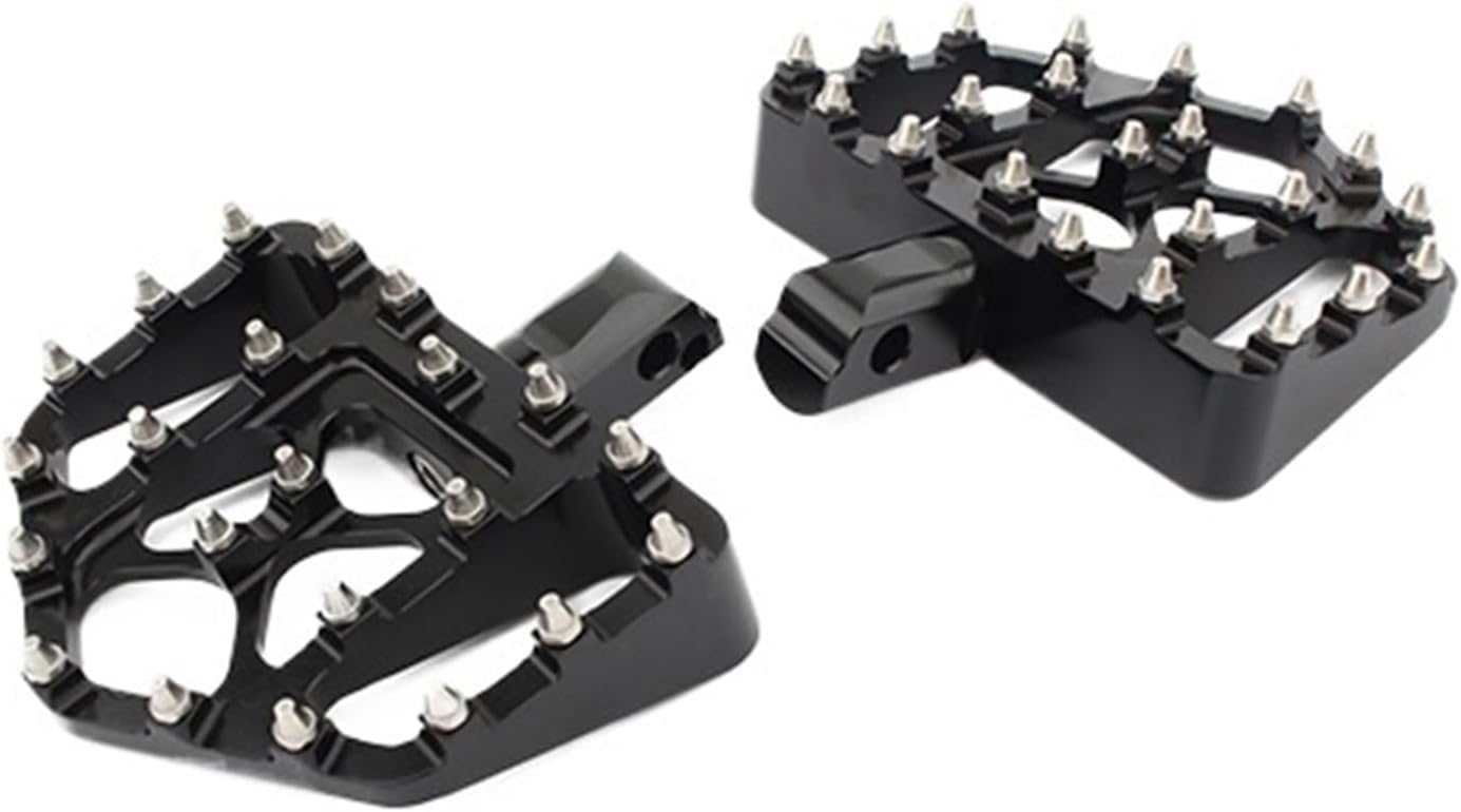 Motorcycle foot pegs Suitable For Softtail 2018-2023 MX Foot Pegs Foot Pedals Front And Rear Foot Pedals Soft Tail SLSB Fat Boy Breakout(G Black Rear)