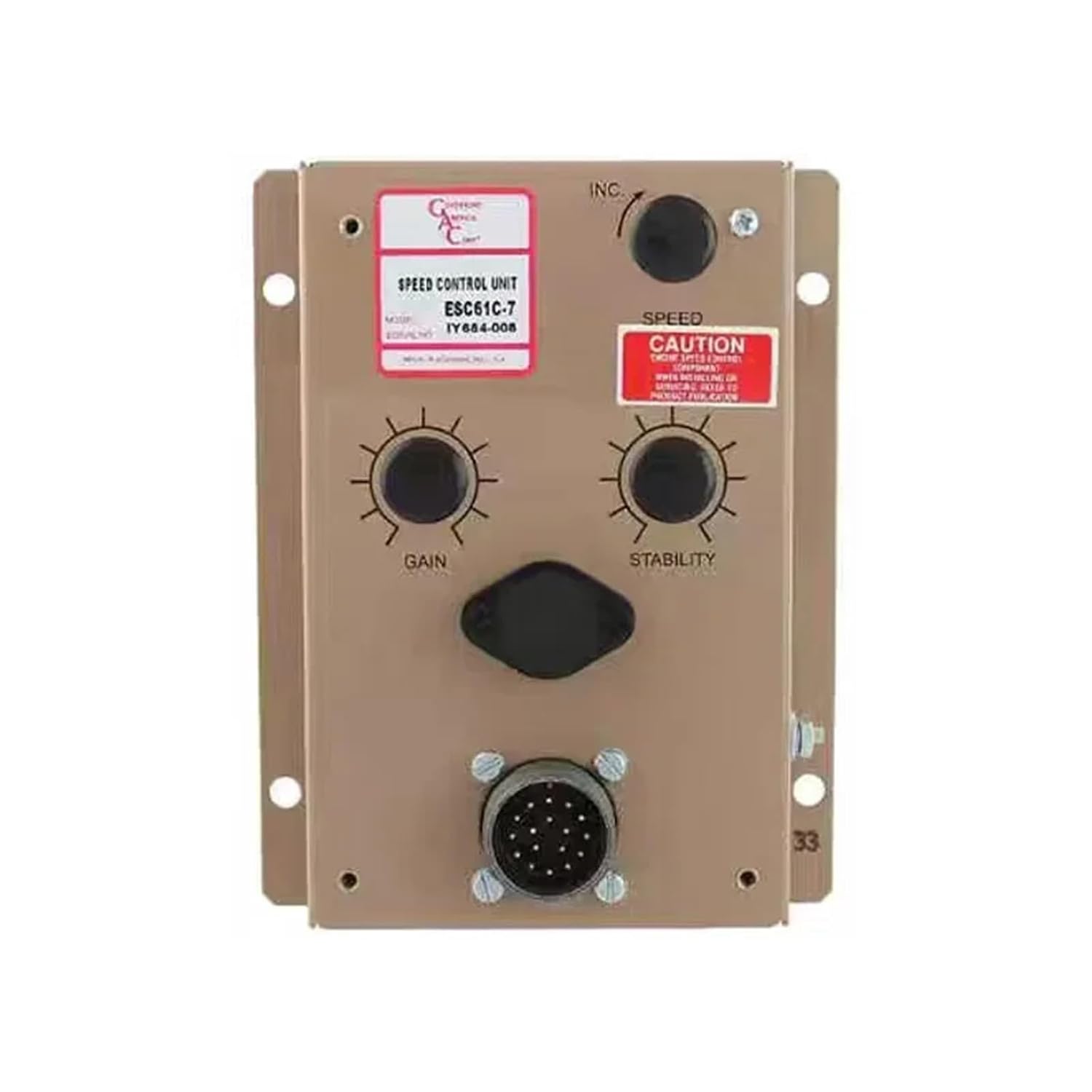 ESC61C-7 Diesel Generator Set Controller ESC Series Electronic Speed Control 12-32 V DC