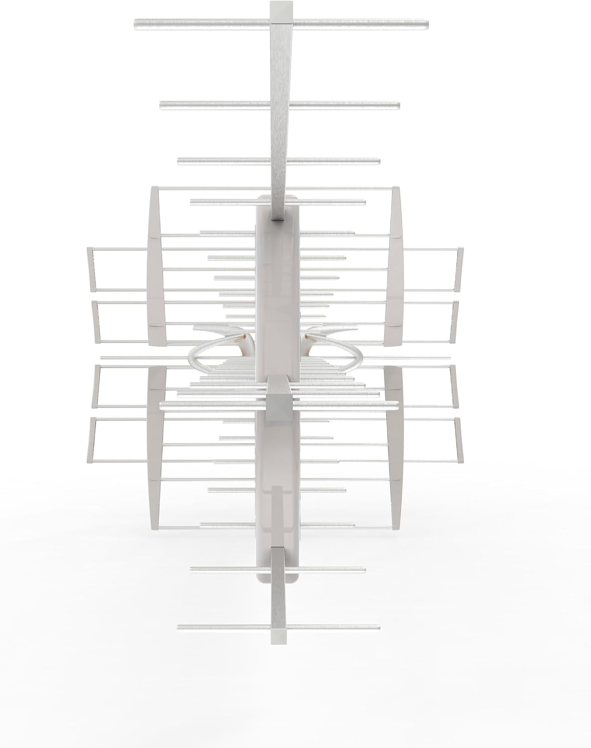 Televes DAT BOSS Mix LR 149884 HDTV Antenna – Long Range High VHF/UHF Reception with Built-in TForce Amplifier, FM & LTE/4G/5G Filtering, Up to 100 mi Range, Power Supply Included - Made in Spain