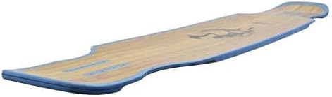 Longboard Skateboard, Freestyle Cruiser, Waterproof and Wood Construction, Cruise Skateboard and Longboard Decks, Lightweight Build (Hoedown Soft Flex Complete Deck + Wheels)