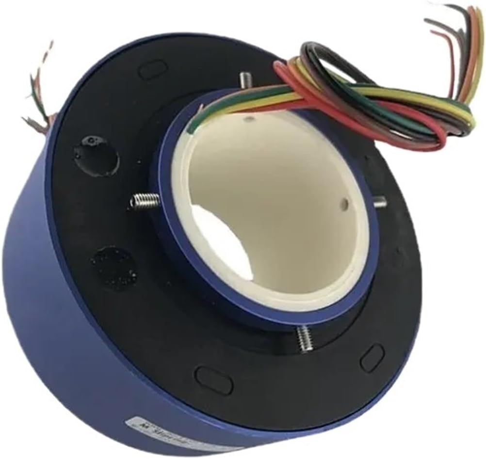 Through-Hole Conductive Slip Ring, Aperture 38.1mm, 6/12 Channels, 10A, D99mm, Rotating Collector Ring(12-Way 10A 38.1mm)