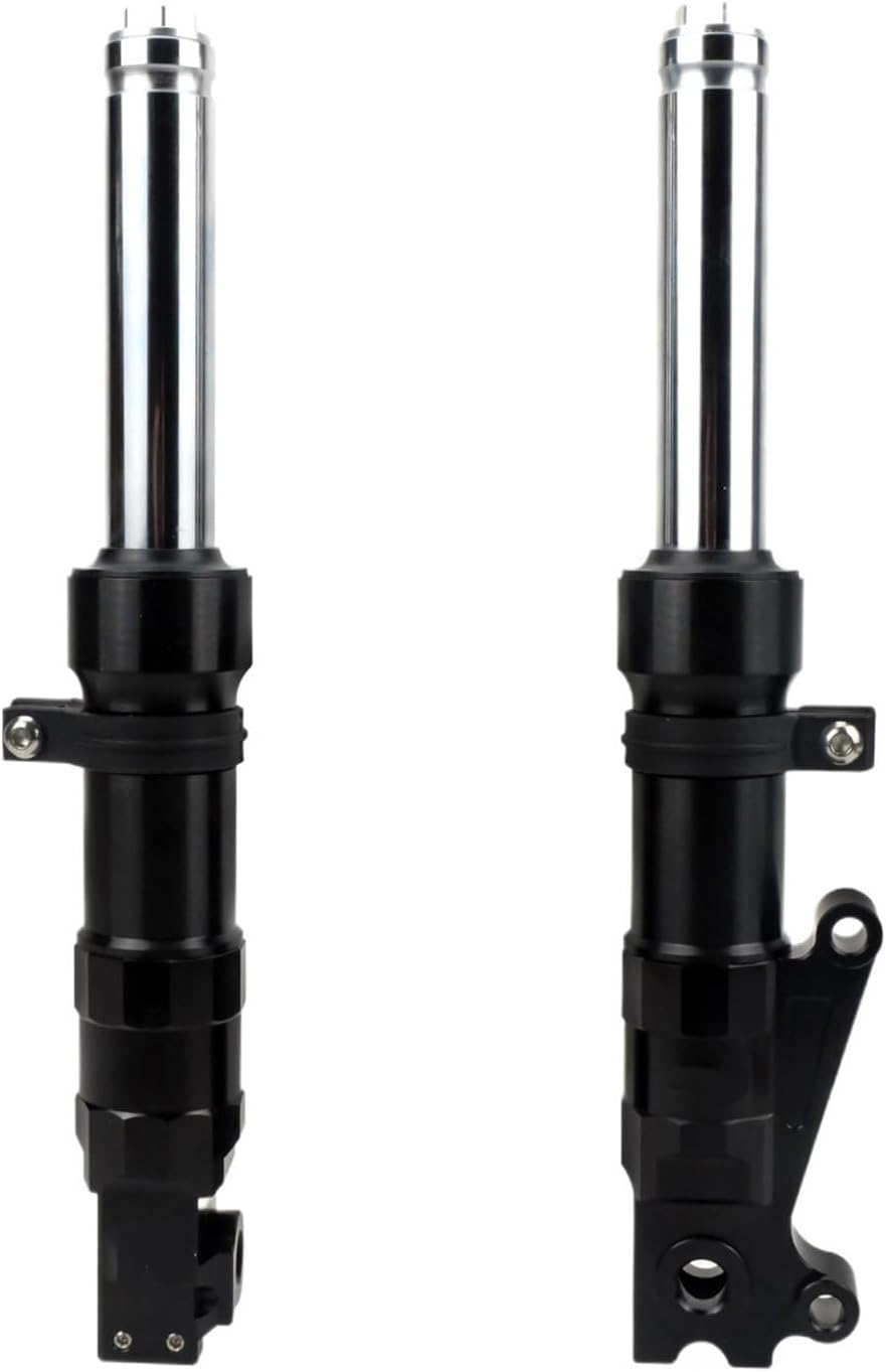 Lowered Front Disc Brake Forks Lowdown Lower Down Shocks Absorber Gy6 Ruckus Zoomer Nps50 Af58 Dio Swap Scooter Parts