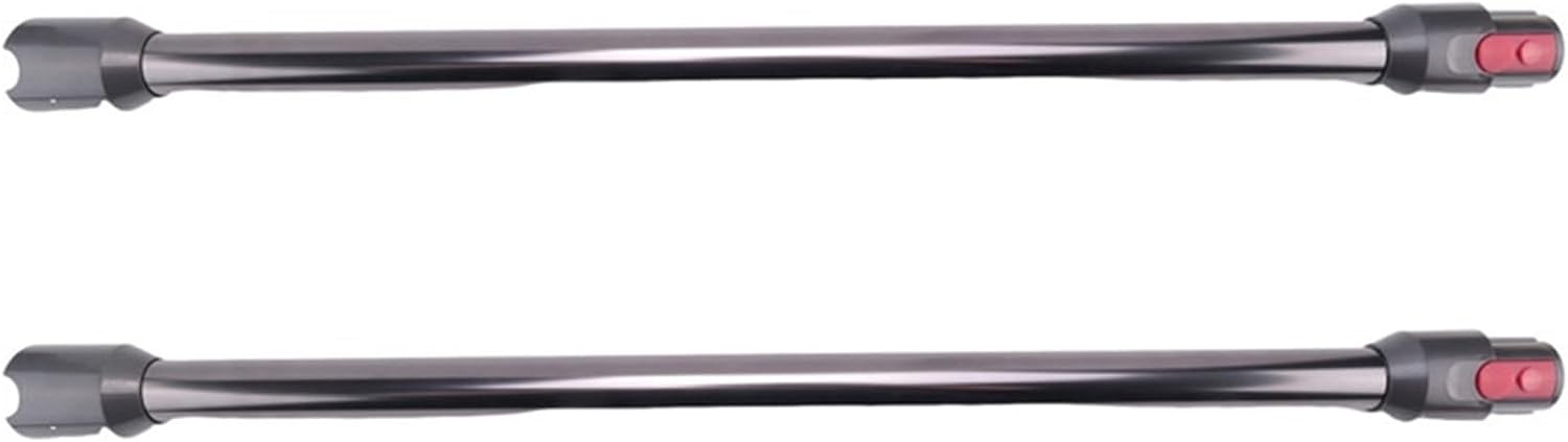 Metal Aluminum Straight Tube Rod Handheld Vacuum Cleaner 2X Extension Rod Replacement Parts, Compatible For Dyson V12 V10 Slim