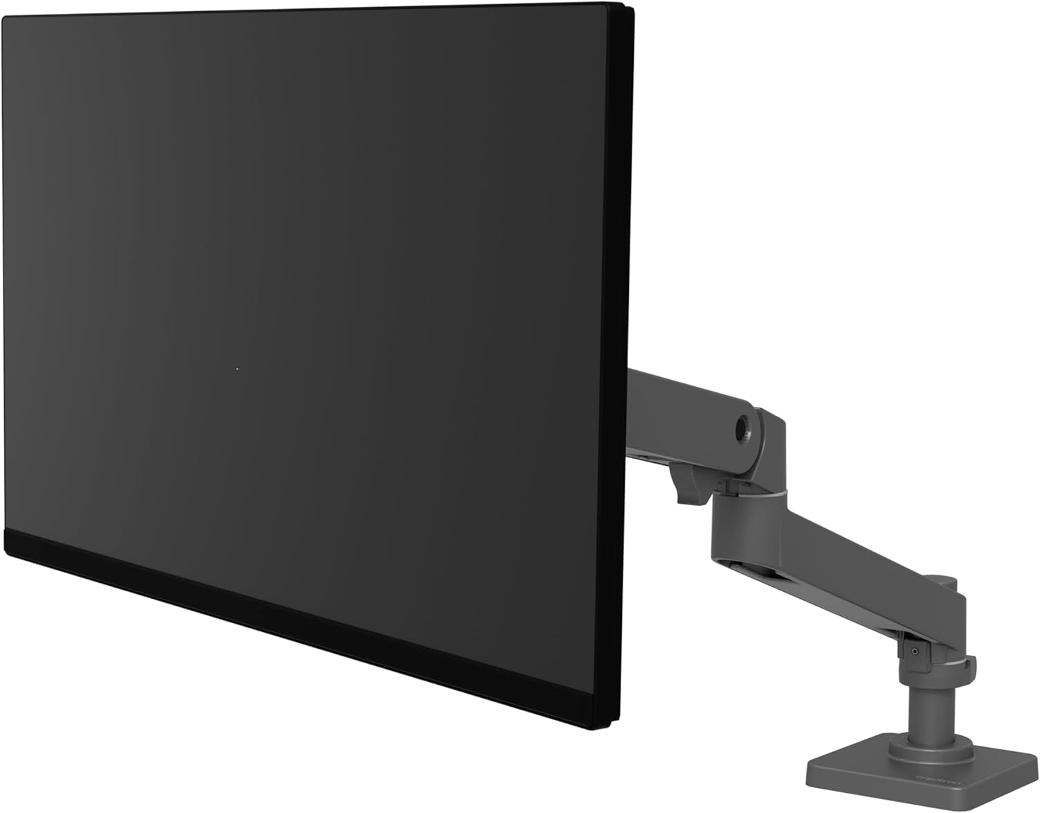 Ergotron – Upgraded LX Pro Premium Monitor Arm, Single Monitor Desk Mount – fits Flat Curved Ultrawide Computer Monitors up to 34 Inches, 4 to 22 lbs, VESA 75x75mm or 100x100mm – Dark Grey