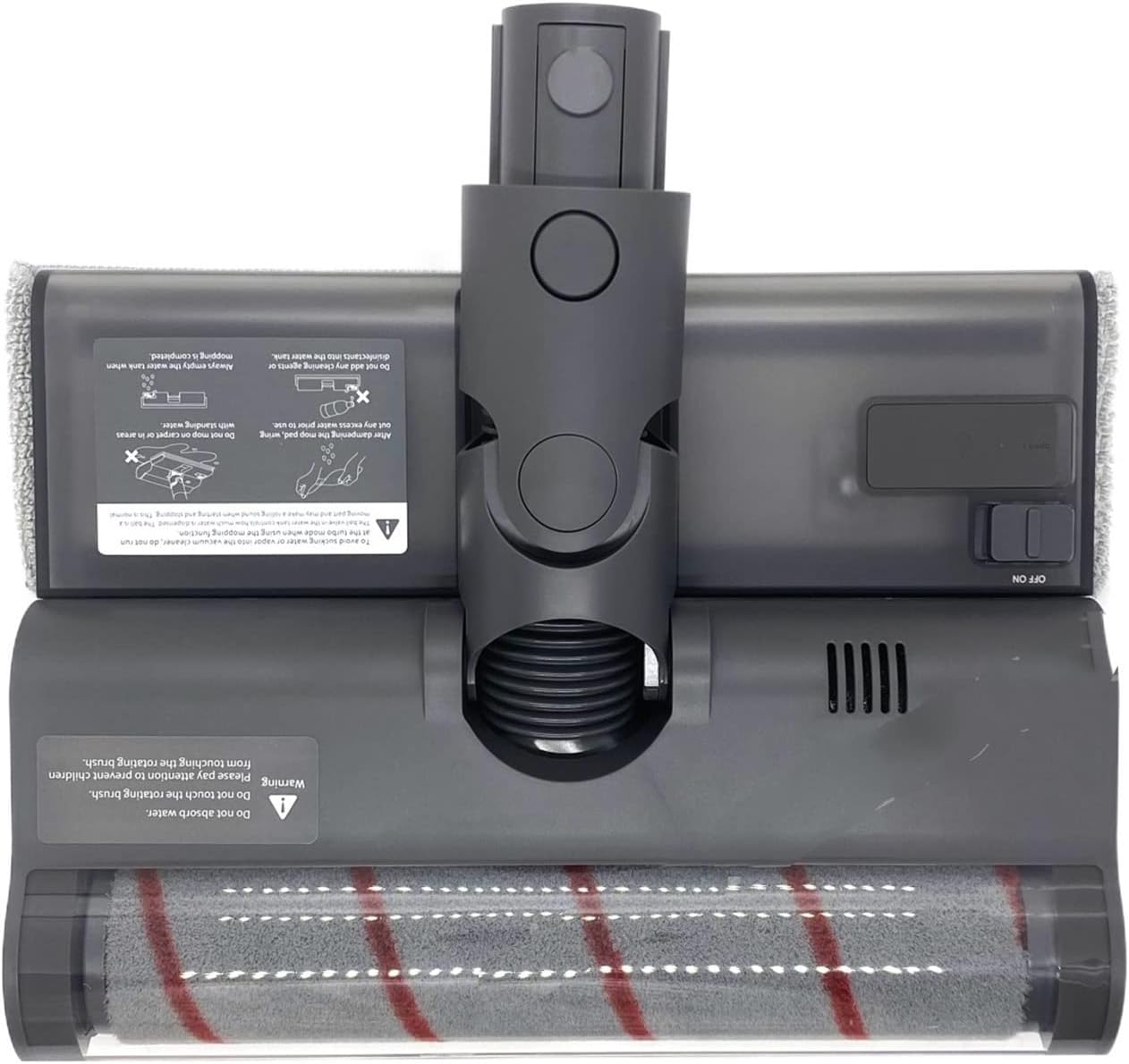 Vacuum Cleaner Brush Heads. Compatible For Dreame V11. Vacuum Cleaner Spare Parts Floor Brush With Water Tank And Mop Accessories (Wide Spacing) (Color : Package 1)