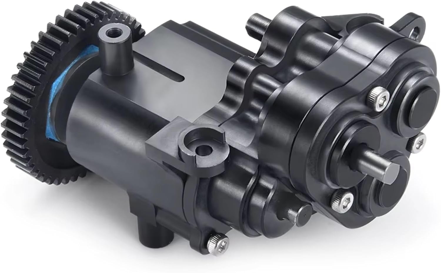 RC Gearboxes For TRX-4 1/10 Aluminum 2 Speed Transmission Gearbox Case RC Crawler Car Upgrade Accessories Replace Parts