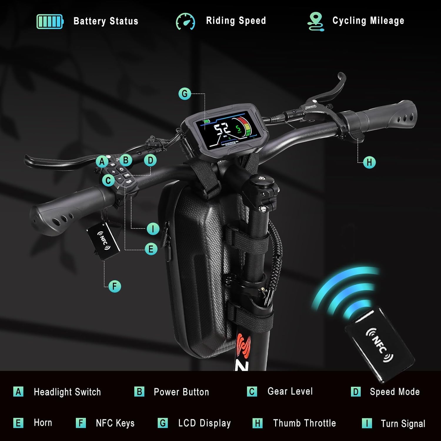 6000w Electric Scooter Dual Motor Up to 58 MPH, 60V35Ah Battery 60 Miles Long Range, Dual Suspension and Hydraulic Disc Brakes, Fat Tires Fast Electric Scooter with seat & Damper