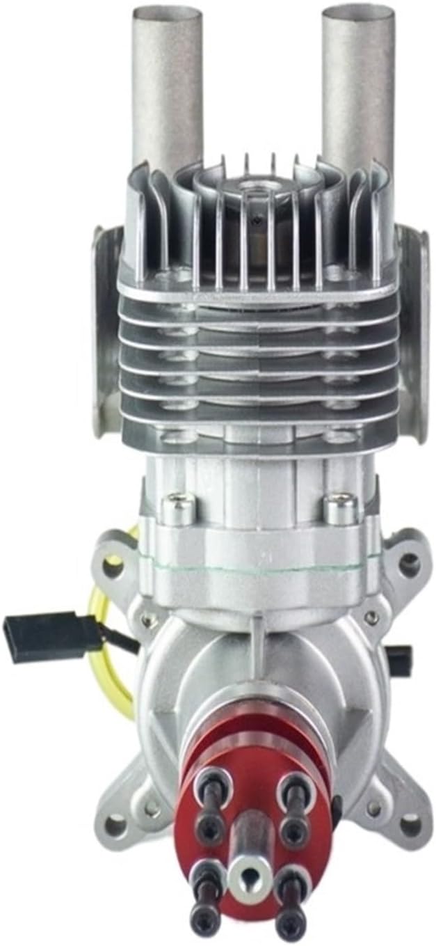V2 VVRC RCGF 35cc Petrol/Gasoline Engine With Rear Pipe .Compatible For RC Model Airplane